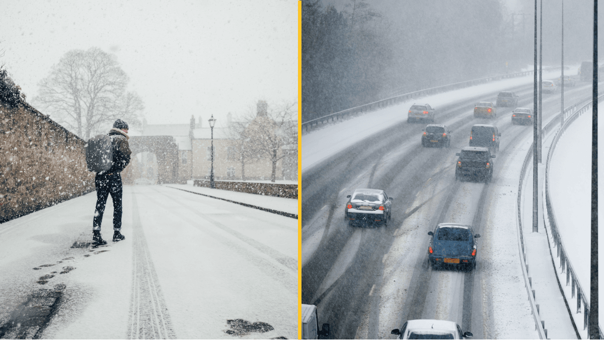 Widespread snow heading for the UK