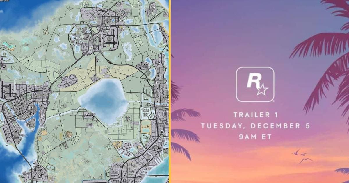 GTA 6 map is massive and packed with multiple towns, cities and airports