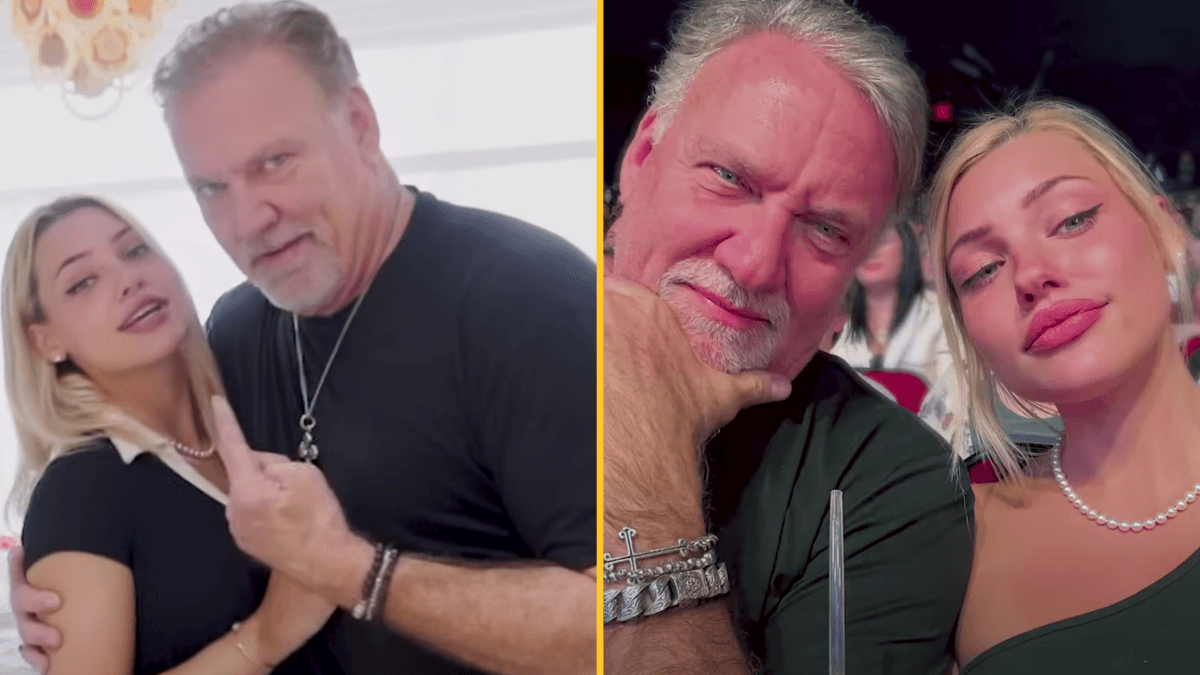 ‘My hot model girlfriend is 40 years younger than me – people think I’m her grandad’