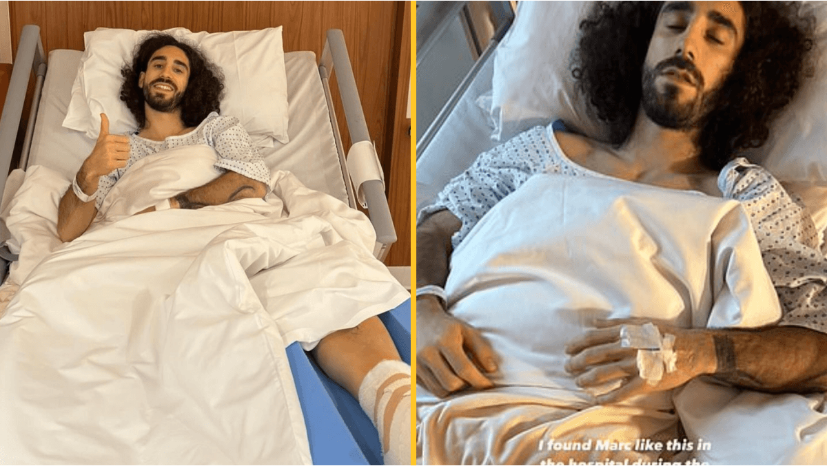 Marc Cucurella falls asleep during Chelsea game