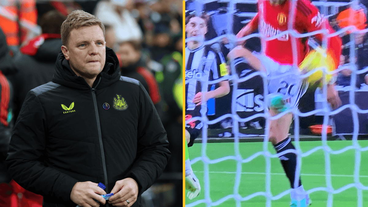 Newcastle fans rage after not being awarded penalty vs Man United