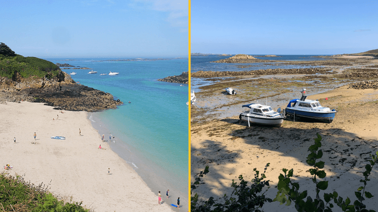 UK’s ‘paradise island’ with empty beaches where cars are banned and the only hotel has no clocks UK’s ‘paradise island’ with empty beaches where cars are banned and the only hotel has no clocks