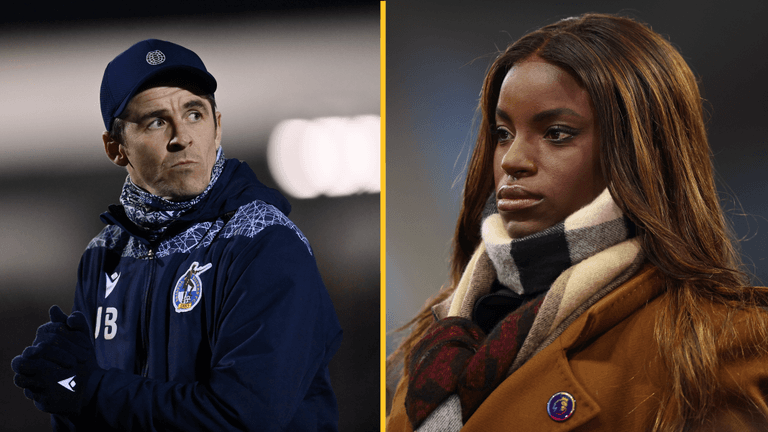Joey Barton deletes social media post accusing Eniola Aluko of trying to sue him Joey Barton deletes social media post accusing Eniola Aluko of trying to sue him
