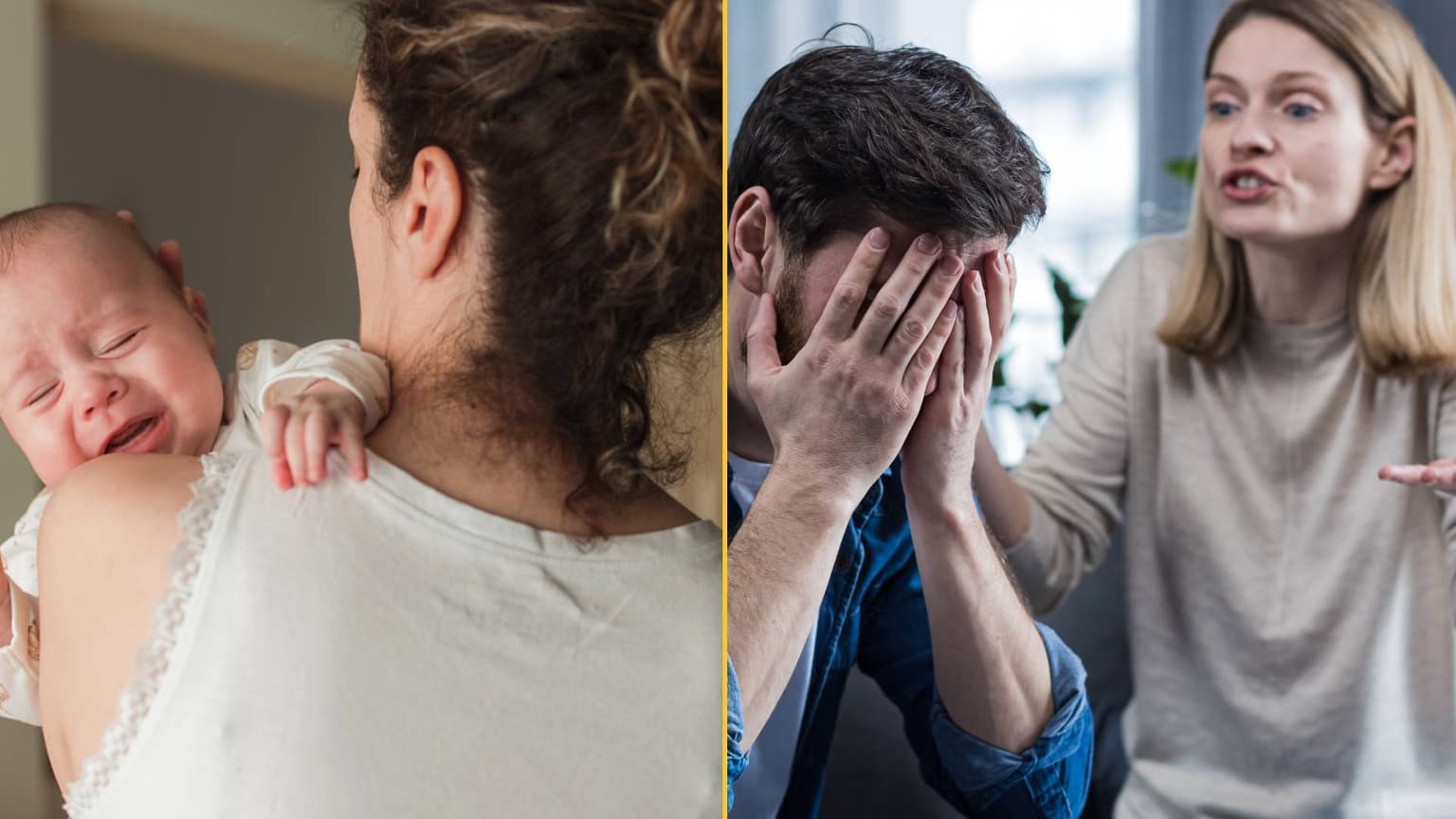 ‘My wife put our baby up for adoption because she’s not a good fit for the family’