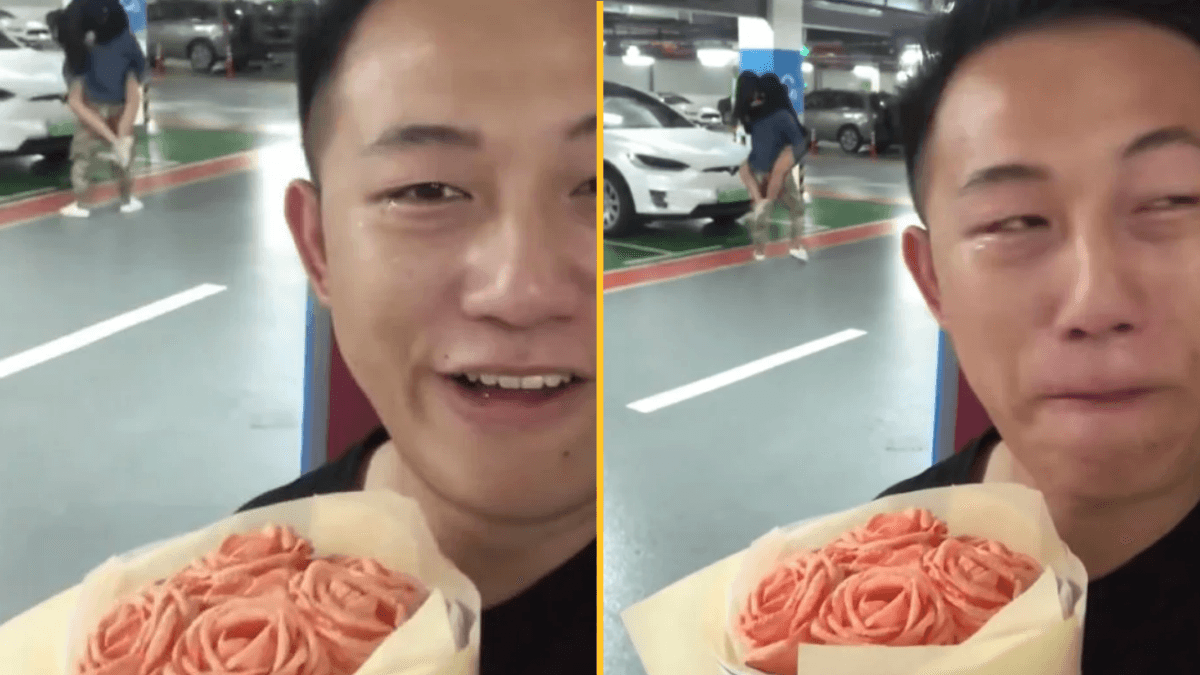 Man wanted to surprise girlfriend on birthday but caught her cheating instead