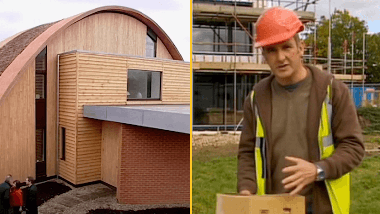 Grand Designs dream home suffers £200,000 of damage after collapsing in on itself Grand Designs dream home suffers £200,000 of damage after collapsing in on itself
