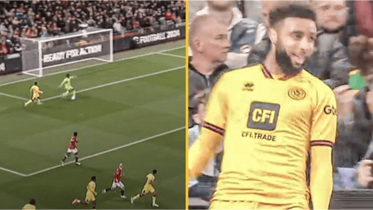 Andre Onana makes huge error against Sheffield United Andre Onana makes huge error against Sheffield United