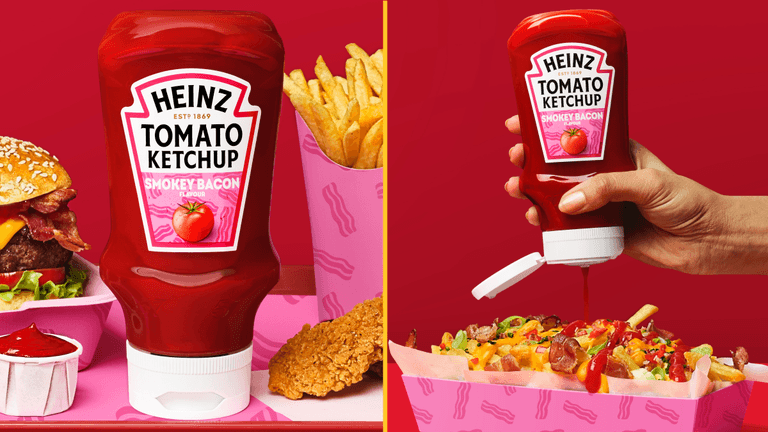 Heinz launches Smokey Bacon flavoured ketchup Heinz launches Smokey Bacon flavoured ketchup
