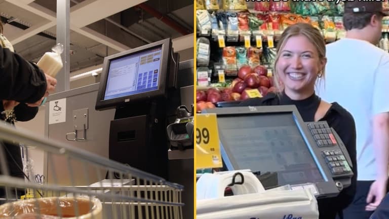 People furious after woman refuses to use self-checkout because they’re a ‘job killer’ People furious after woman refuses to use self-checkout because they’re a ‘job killer’