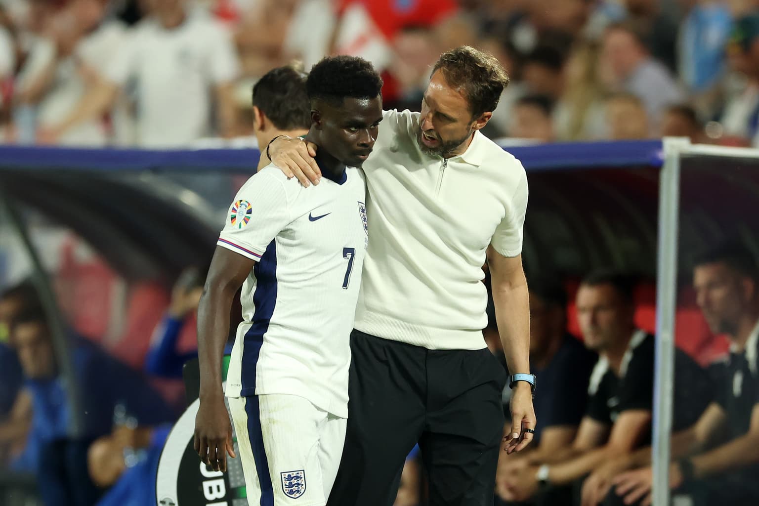 Bukayo Saka fires back on calls to play him out of position
