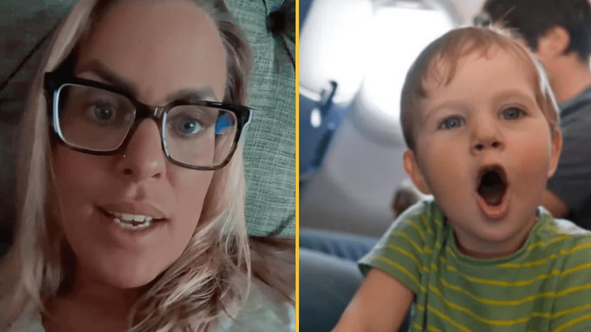 Couple threaten to discipline stranger’s ‘out of control’ child on flight
