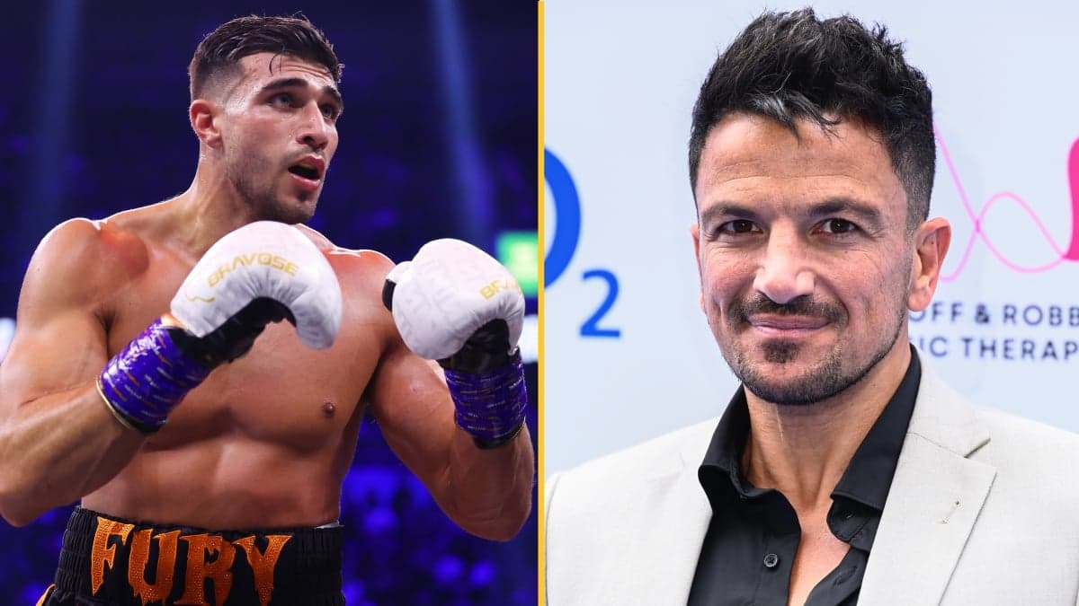 Tommy Fury challenges Peter Andre to boxing match