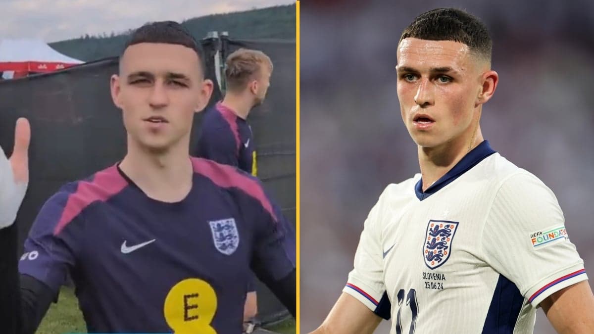 Phil Foden returns to England training at Euro 2024