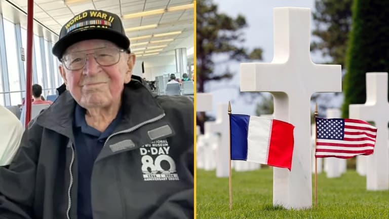 WW2 hero dies on way to D-Day 80th anniversary event in Normandy WW2 hero dies on way to D-Day 80th anniversary event in Normandy