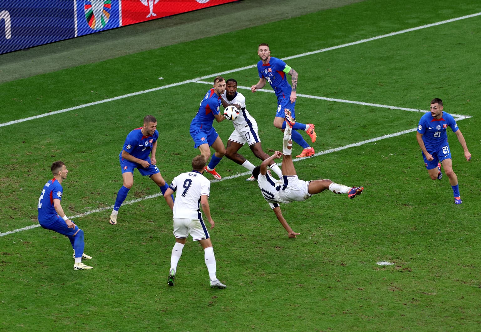Bellingham’s goal will go down as one of the greatest in England history
