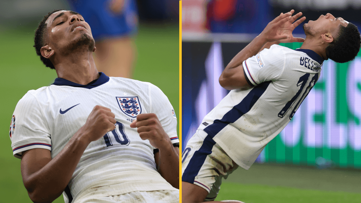 The number of games Jude Bellingham will miss if UEFA punish England star for x-rated gesture