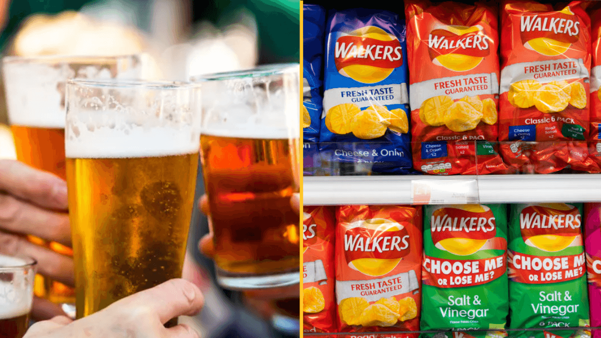 Pub chain launches ‘bottomless crunch’ menu featuring unlimited crisps