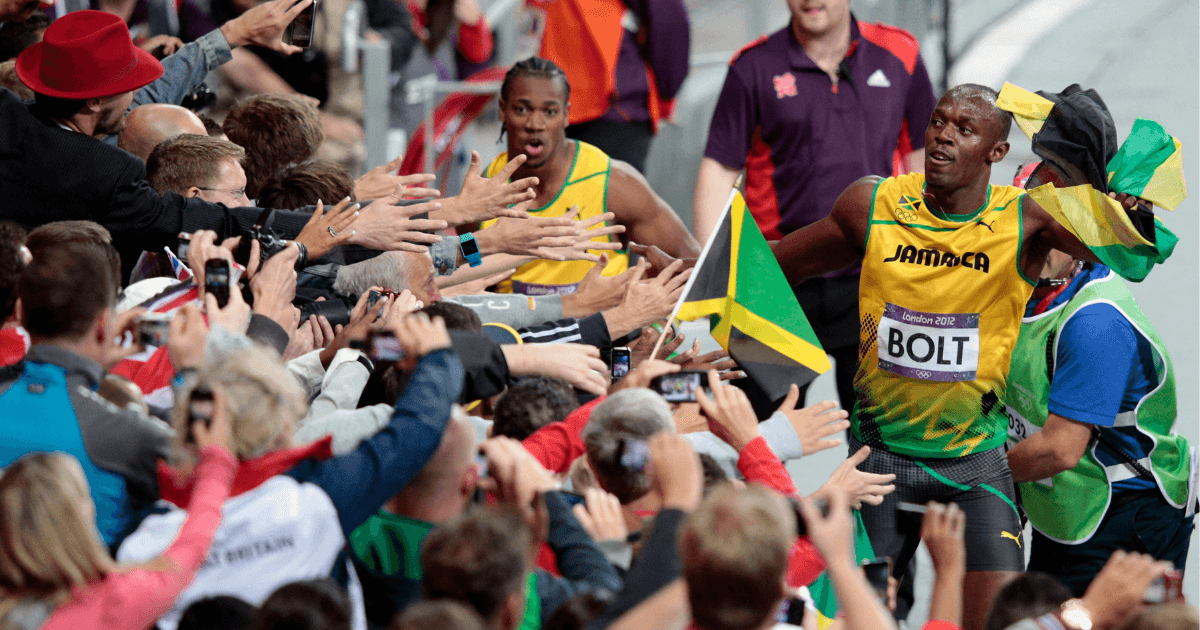 58% of people think they would win the Olympic 100m sprint if they had a 12 second head start