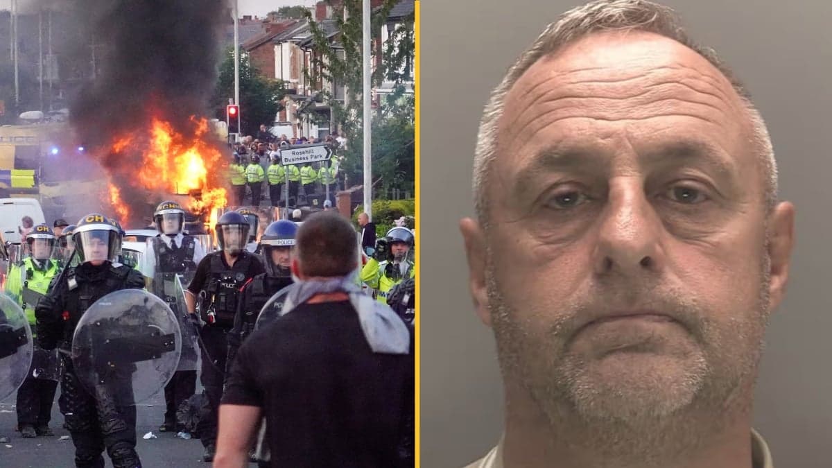 Southport rioter who punched police officer in the face jailed for three years
