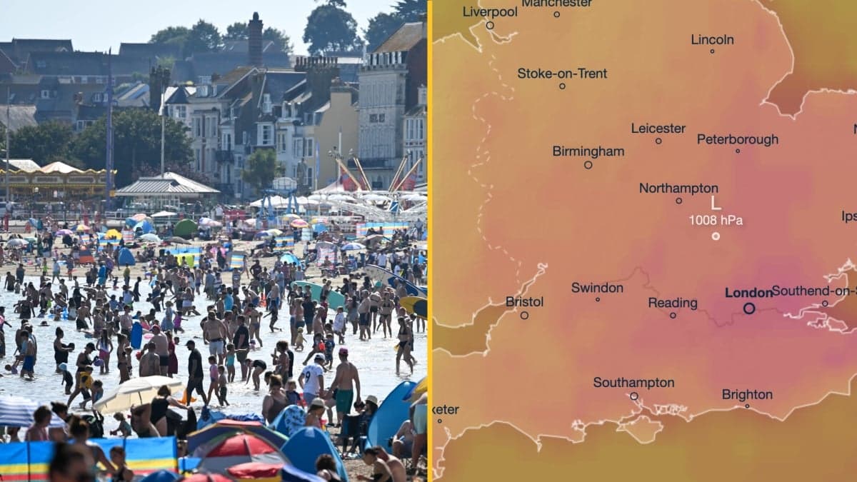 Weather chart shows exact date UK faces hottest day in history