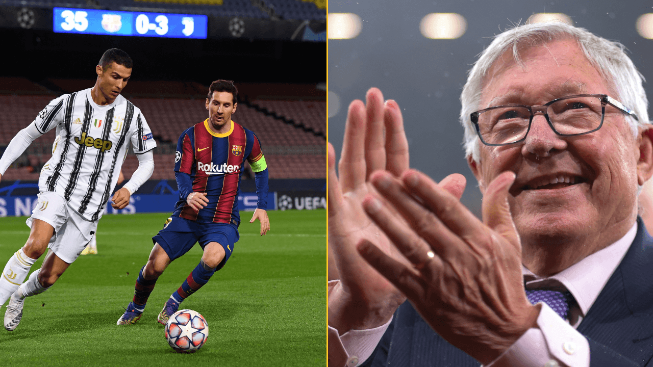 Sir Alex Ferguson puts the Ronaldo vs Messi debate to bed with perfect response