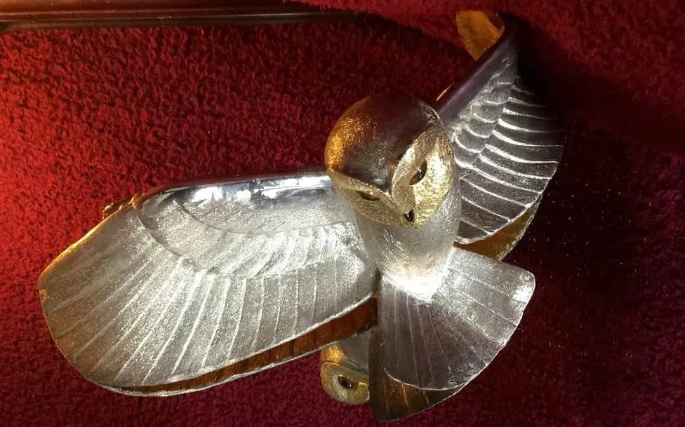 ‘World’s longest treasure hunt’ ends as golden owl worth £125,000 is found after 31 years