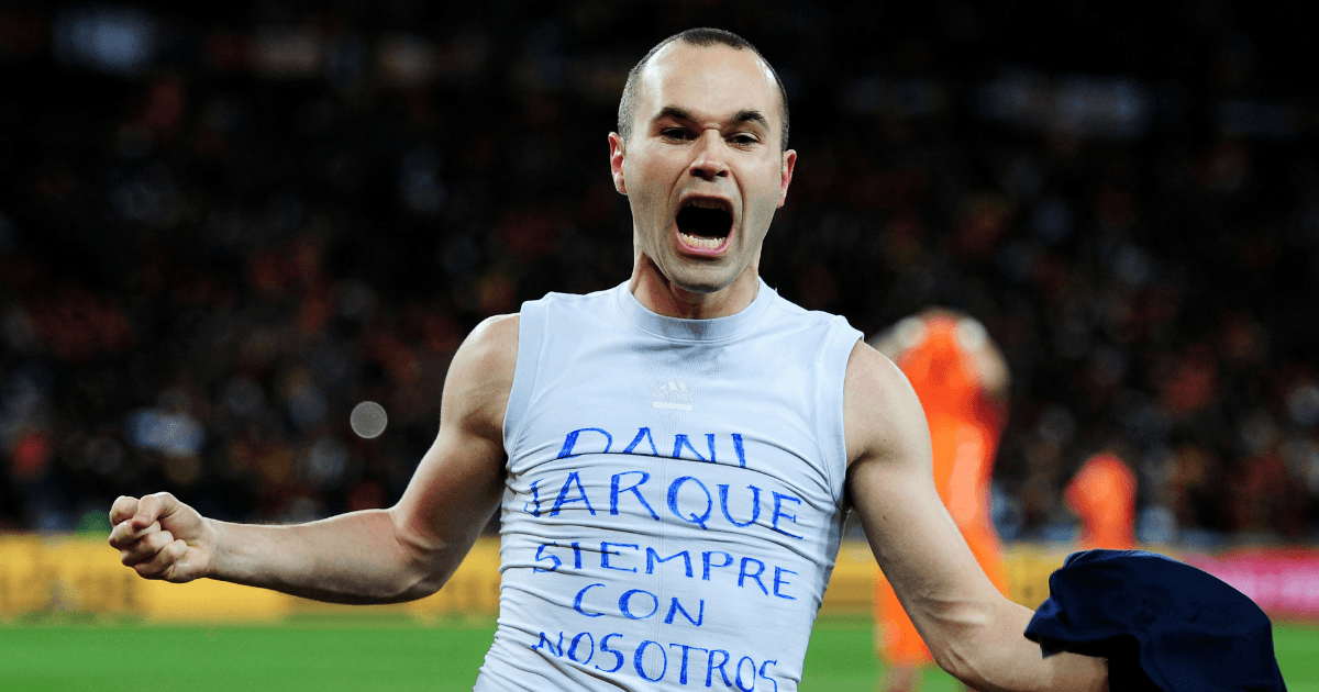 A tribute to Andrés Iniesta