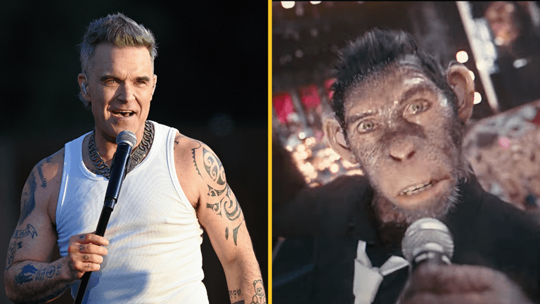 First trailer for Robbie Williams biopic released starring monkey as Robbie First trailer for Robbie Williams biopic released starring monkey as Robbie