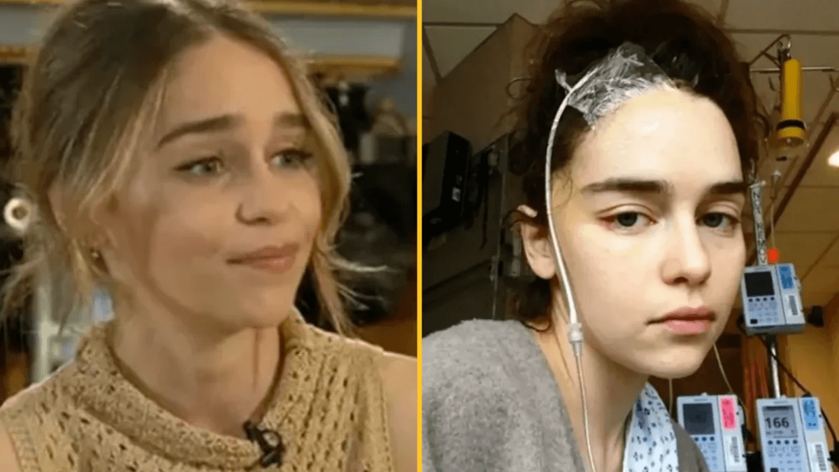 Emilia Clarke missing ‘quite a bit’ of her brain after two aneurysms and is ‘surprised’ she can speak