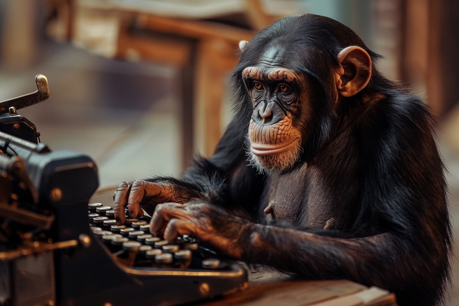 Scientists find universe would die before monkey could type out works of Shakespeare