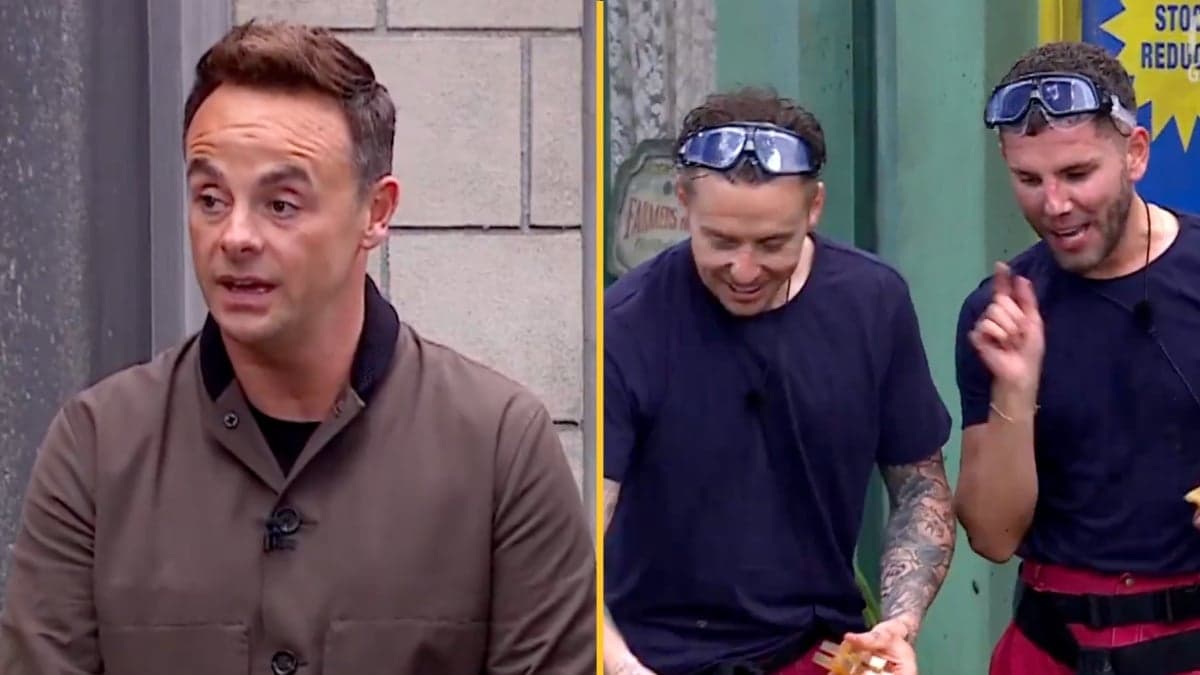 I’m A Celeb viewers say Ant McPartlin is ‘livid’ with one contestant