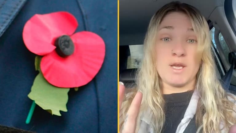 Mum left furious as she claims daughter threatened with detention for wearing poppy Mum left furious as she claims daughter threatened with detention for wearing poppy