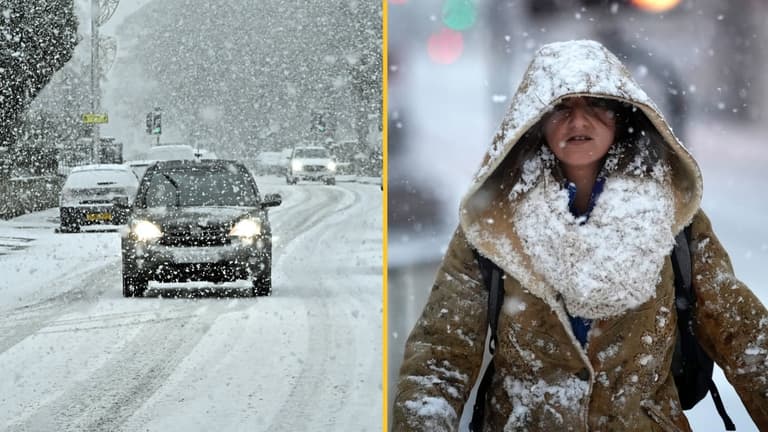 Met Office forecasts snow to hit UK at the end of this week