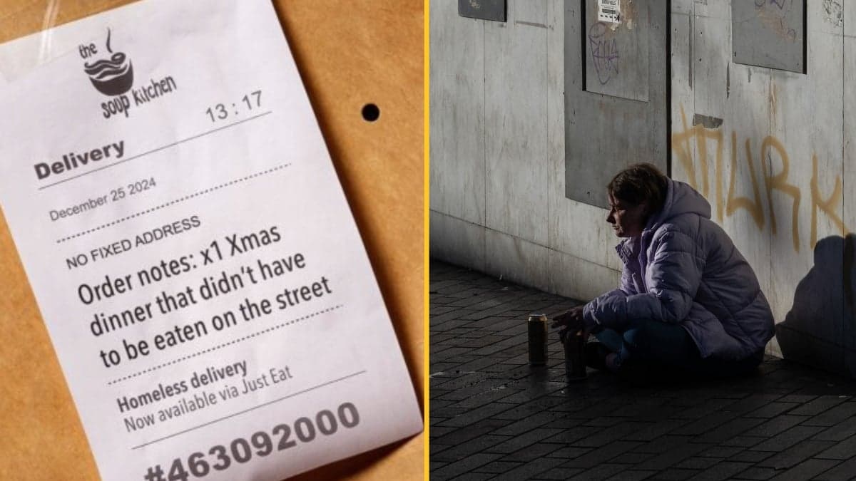 You can now buy a Christmas dinner for someone in need on Just Eat