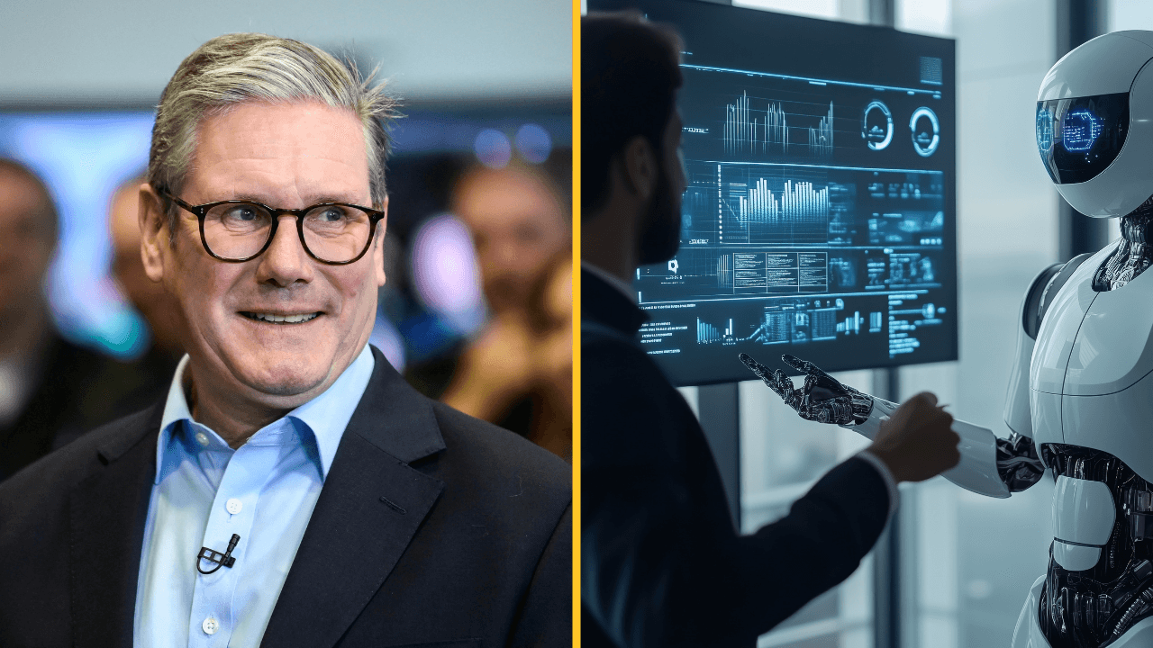 Keir Starmer announces plans to ‘mainline AI in the veins’ of the UK public