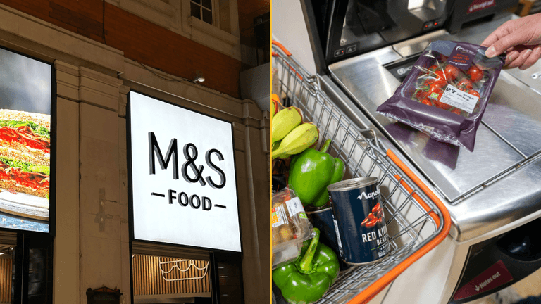 M&S shoppers fuming as supermarket trials ‘smart’ self-checkouts M&S shoppers fuming as supermarket trials ‘smart’ self-checkouts