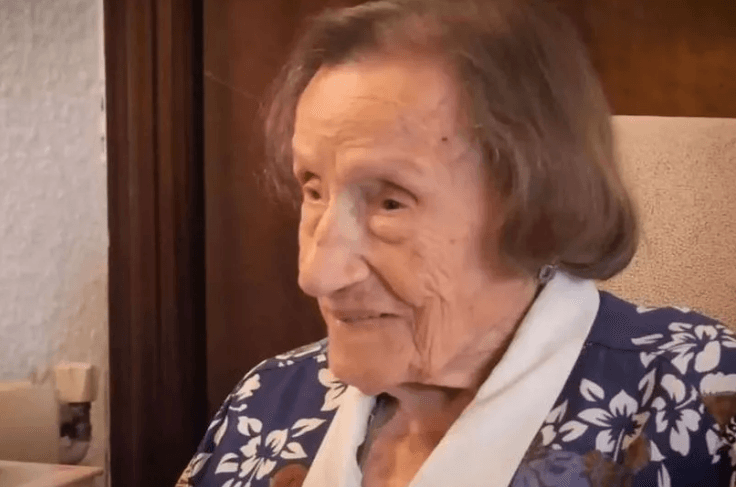 Oldest woman in Spain swears by one drink for breakfast every morning