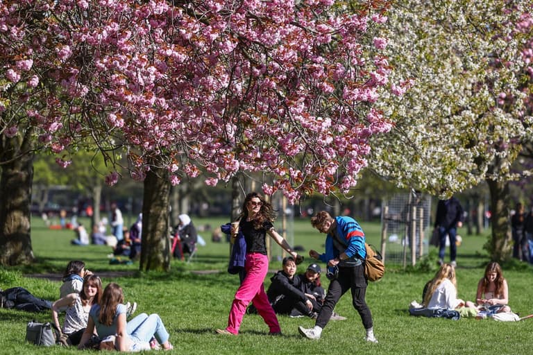 Temperatures could reach 14c this week after long and miserable winter Temperatures could reach 14c this week after long and miserable winter