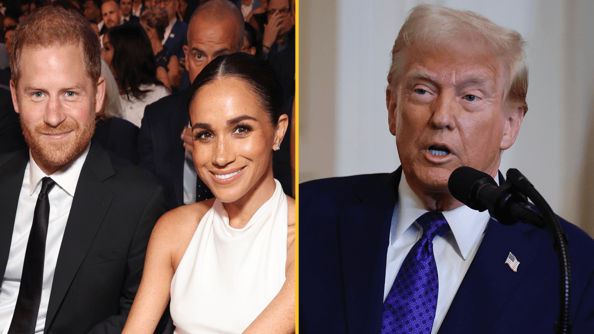 Donald Trump says he won’t deport Prince Harry as ‘he has enough problems with his wife’