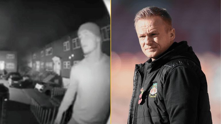 Football manager’s son hailed a hero after saving elderly neighbour from burning home Football manager’s son hailed a hero after saving elderly neighbour from burning home