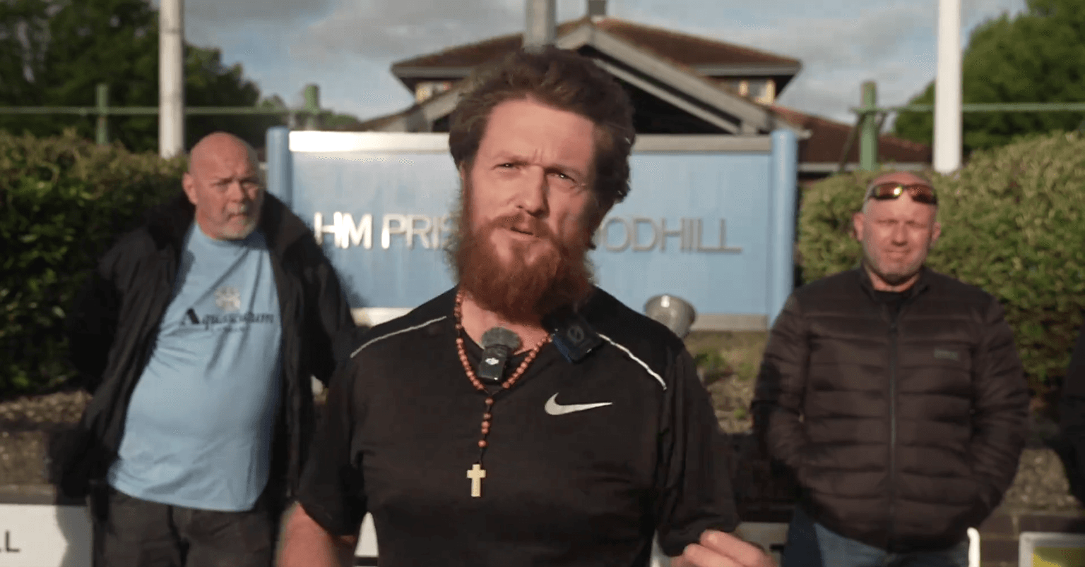 Tommy Robinson released from prison early after being given reduced sentence