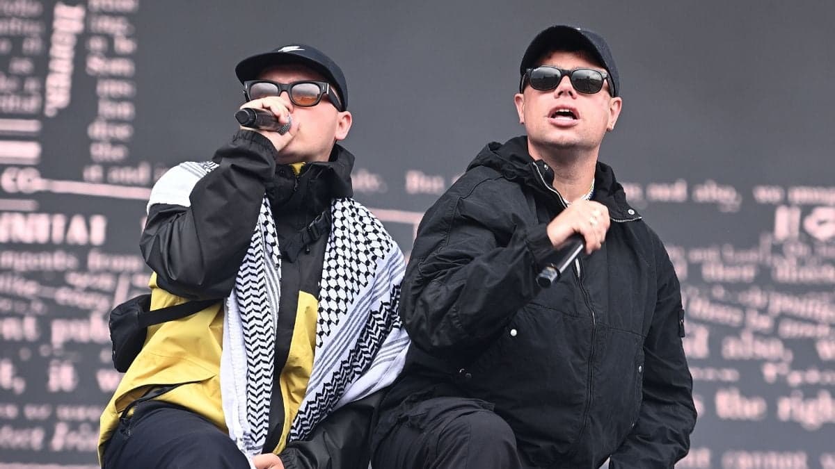 Kneecap say their posters have been banned from London Underground
