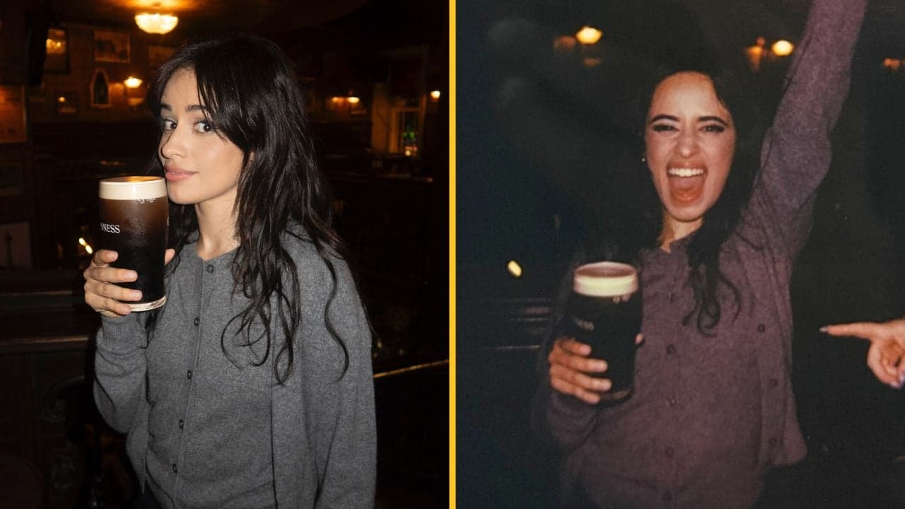 Camila Cabello spotted drinking alongside locals in popular Dublin pub