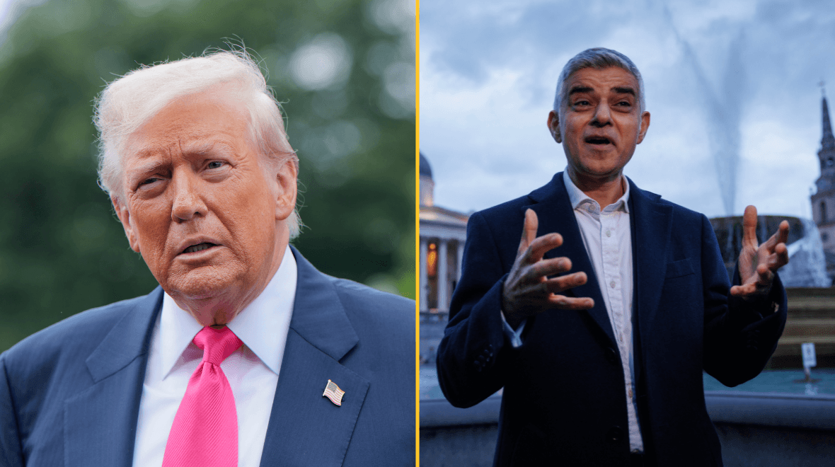Donald Trump says Sadiq Khan has ‘done a terrible job’ and is a ‘nasty person’