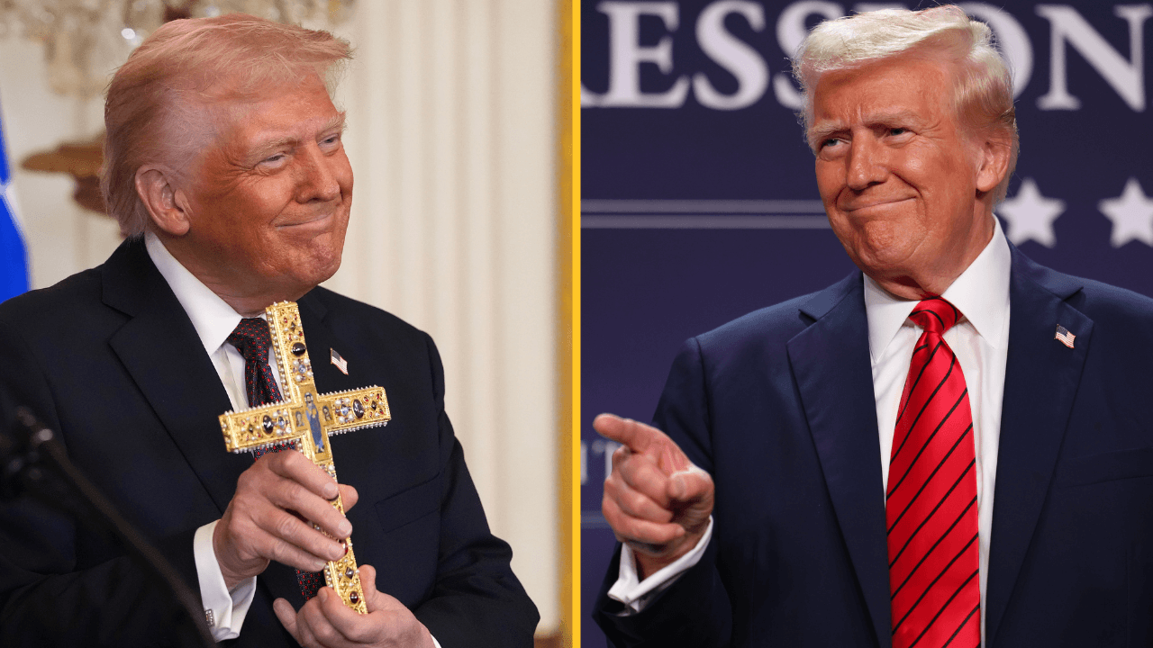 Trump says he wants to end the war in Ukraine ‘to get into heaven’
