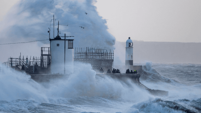 Danger to life warnings issued as Storm Floris to batter UK