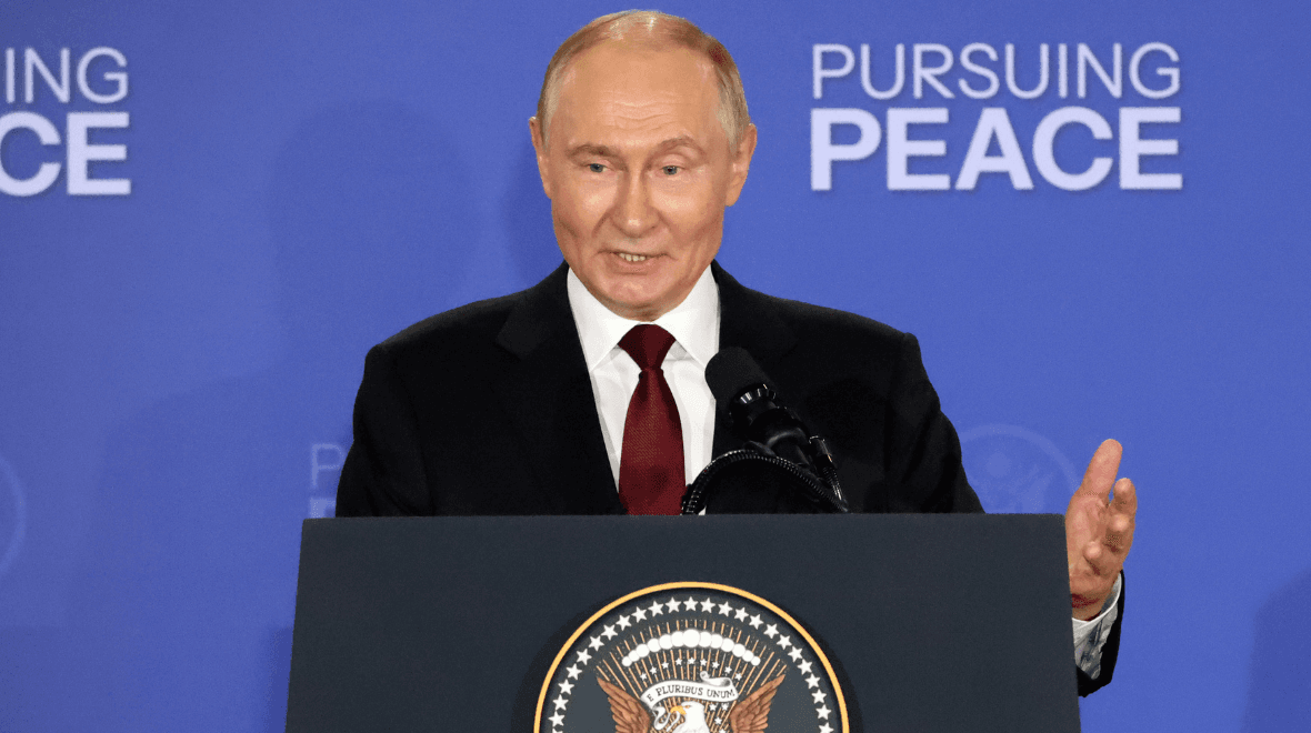 Putin allegedly has people who follow him around and collect his poo in a suitcase