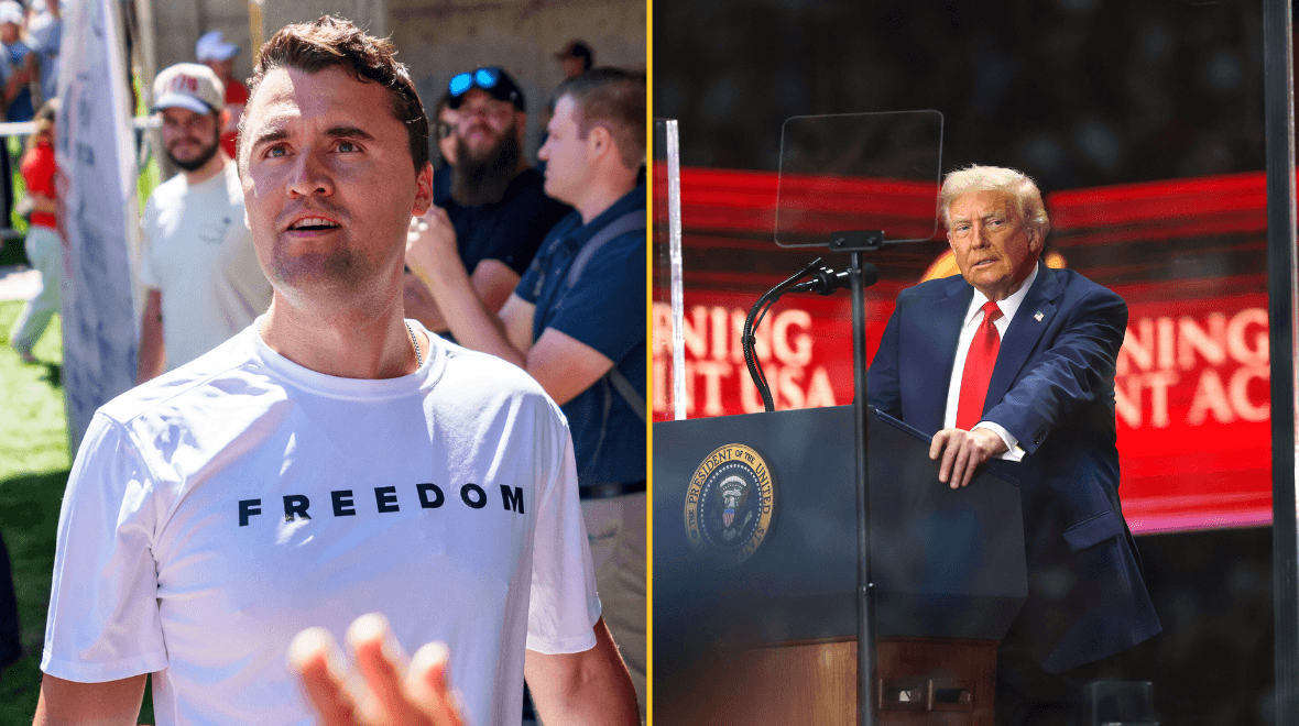Donald Trump faces backlash for comments at Charlie Kirk’s funeral