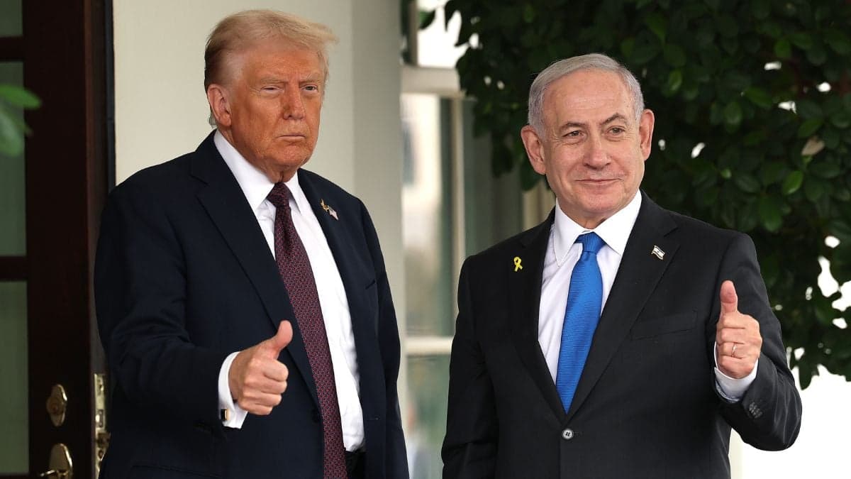Trump says ‘first steps’ of peace deal agreed as Israel prepares for release of Hamas hostages