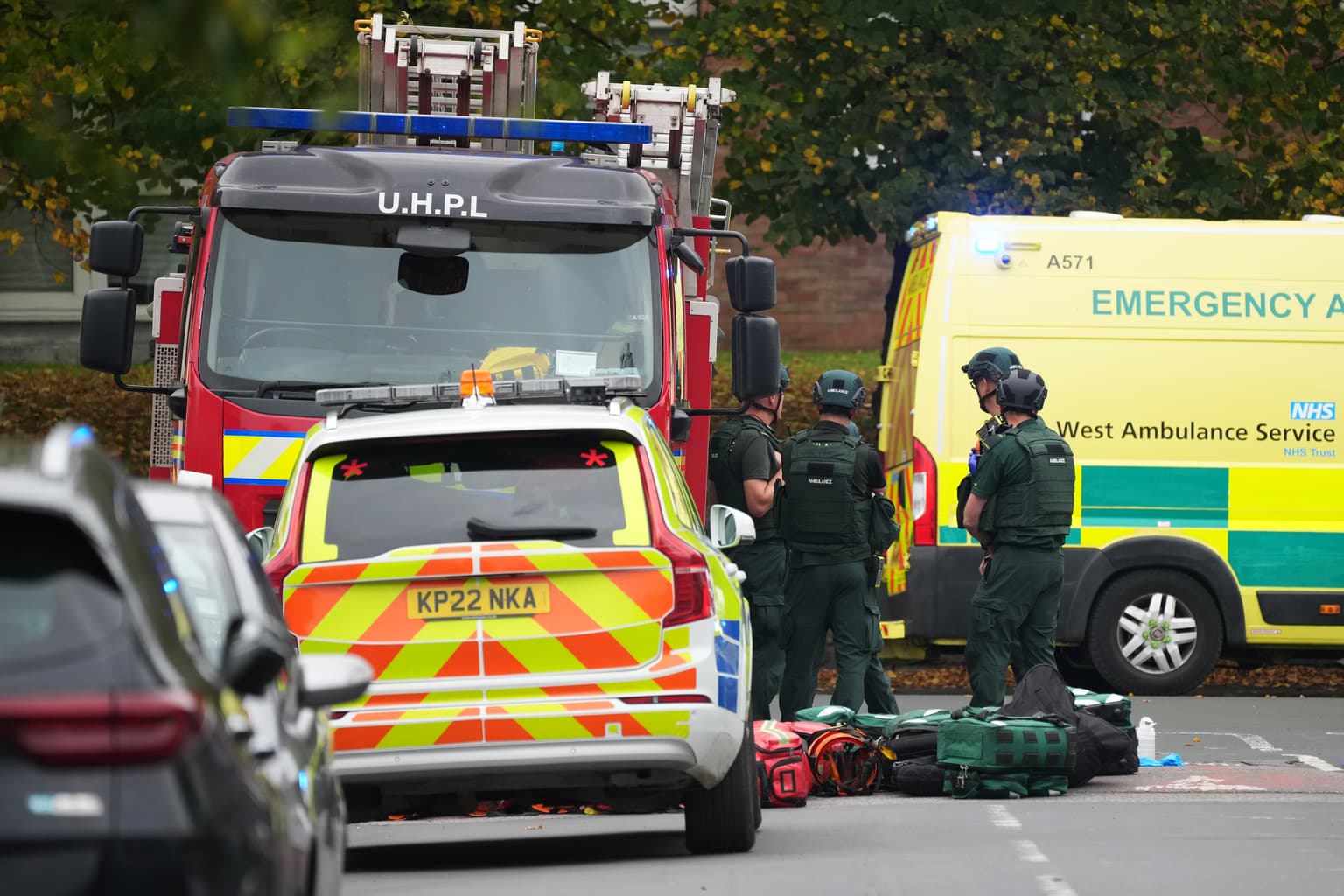 LIVE: Police name suspected attacker after two people die in attack at Manchester synagogue